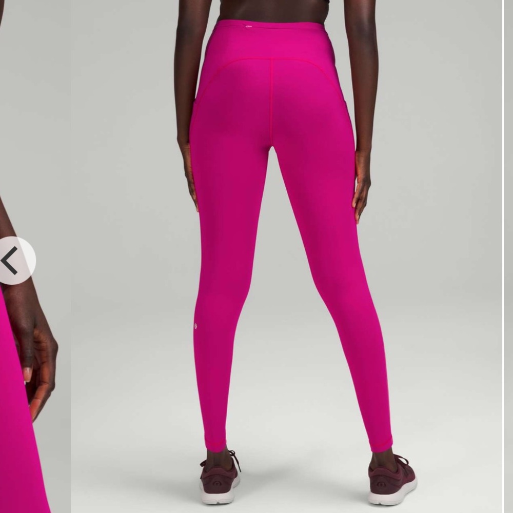 Lululemon Swift‎ Speed High-Rise Tight Legging Sonic Pink 28” Size 4 W5ESUS